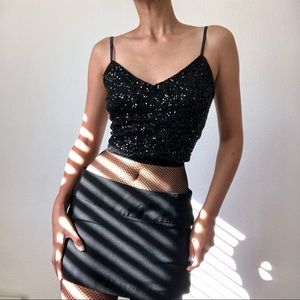 BOGOFREE Y2K Sequin Cami Top